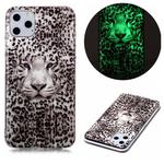 For iPhone 11 Pro Max Luminous TPU Soft Protective Case(Leopard Tiger)