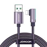 JOYROOM S-AL012A17 2.4A USB to 8 Pin Elbow Fast Charging Data Cable, Length:1.2m(Purple)