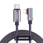JOYROOM S-CL020A17 20W USB-C/Type-C to 8 Pin Elbow Fast Charging Data Cable, Length:1.2m(Purple)