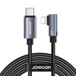 JOYROOM S-CL020A17 20W USB-C/Type-C to 8 Pin Elbow Fast Charging Data Cable, Length:2m(Blue)