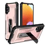 For Samsung Galaxy S23 Ultra 5G Invisible Holder Phone Case(Pink)