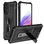 For Samsung Galaxy A23 5G Invisible Holder Phone Case(Black)