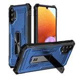 For Samsung Galaxy A32 5G Invisible Holder Phone Case(Dark Blue)