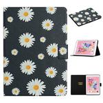 For iPad 5 Flower Pattern Horizontal Flip Leather Case with Card Slots & Holder(Small Daisies)