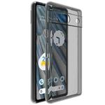 For Google Pixel 7a IMAK UX-5 Series Transparent Shockproof TPU Protective Phone Case(Transparent Black)