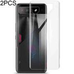 For Asus ROG Phone 7 2pcs imak Curved Hydrogel Film Pnone Back Protector