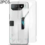 For Asus ROG Phone 7 Pro/Phone 7 Ultimate 2pcs imak Curved Hydrogel Film Pnone Back Protector