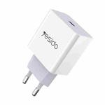 Yesido YC-27 PD 18W Type-C Port Fast Charger(EU Plug)