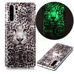 For Huawei P30 Pro Luminous TPU Soft Protective Case(Leopard Tiger)