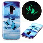 For Samsung Galaxy S9 Luminous TPU Soft Protective Case(Butterflies)