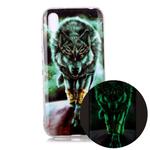 For Huawei Y5 (2019) Luminous TPU Soft Protective Case(Ferocious Wolf)