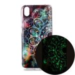 For Xiaomi Redmi 7A Luminous TPU Soft Protective Case(Mandala Flower)