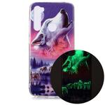 For Xiaomi Redmi Note 8 Luminous TPU Soft Protective Case(Seven Wolves)
