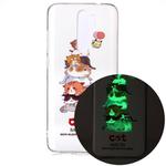 For Xiaomi Redmi Note 8 Pro Luminous TPU Soft Protective Case(Cats)