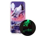 For Huawei Honor 10 Lite Luminous TPU Soft Protective Case(Seven Wolves)