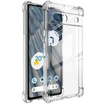 For Google Pixel 7a imak Shockproof Airbag TPU Phone Case(Transparent)