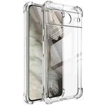 For Google Pixel 8 imak Shockproof Airbag TPU Phone Case(Transparent)