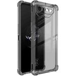 For Asus ROG Phone 7/ROG Phone 7 Pro imak Shockproof Airbag TPU Phone Case(Transparent Black)