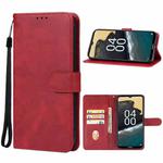 For Nokia G310 Leather Phone Case(Red)