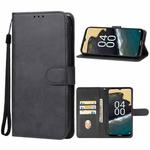 For Nokia G310 Leather Phone Case(Black)