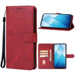 For vivo iQOO Z8 Leather Phone Case(Red)