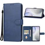 For vivo X60s Leather Phone Case(Blue)