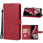 For vivo V30e Leather Phone Case(Red)