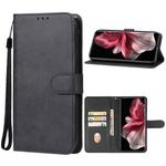 For vivo V30e Leather Phone Case(Black)