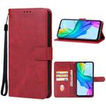 For vivo Y18e Leather Phone Case(Red)
