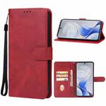 For vivo S19 Pro Leather Phone Case(Red)