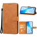 For vivo Y58 Leather Phone Case(Brown)