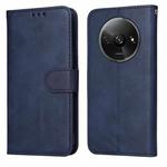 For Xiaomi Redmi A3 Classic Calf Texture Flip Leather Phone Case(Blue)