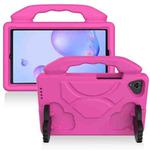 For TCL Tab 8 Le 2023 /Tab 8 2022 Children EVA Shockproof Tablet Case with Thumb Bracket(Rose Red)