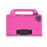 For TCL Tab 8 Le 2023 /Tab 8 2022 Diamond Series EVA Shockproof Sleeve Tablet Case(Rose Red)