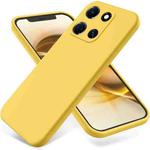 For Infinix Note 30 4G / 5G Pure Color Liquid Silicone Shockproof Phone Case(Yellow)