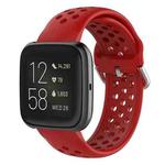 23mm For Fitbit Blaze / Fitbit Versa 2 Universal Sport Silicone Watch Band(Red)