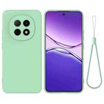 For OPPO F29 Pro 5G Pure Color Liquid Silicone Shockproof Phone Case(Green)