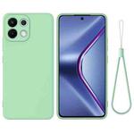 For OPPO K13 5G Solid Color Liquid Silicone Dropproof Full Coverage Phone Case(Green)