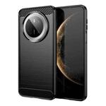 For Huawei Mate 70 Brushed Texture Carbon Fiber TPU Phone Case(Black)