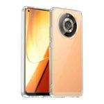 For Realme Narzo 60 Colorful Series Acrylic Hybrid TPU Phone Case(Transparent)