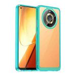 For Realme Narzo 60 Colorful Series Acrylic + TPU Phone Case(Transparent Blue)