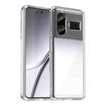 For Realme GT5 Colorful Series Acrylic Hybrid TPU Phone Case(Transparent)