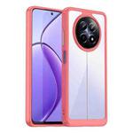 For Realme Narzo 70x Colorful Series Acrylic Hybrid TPU Phone Case(Red)