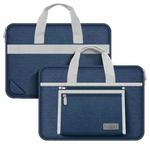 13/13.3 inch Oxford Fabric Portable Laptop Handbag(Dark Blue)