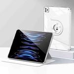 For iPad Pro 11 2022 / 2021 / 2020 Magnetic Split Leather Smart Tablet Case(White)