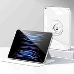 For iPad 10.2 2021 / 2020 / 10.5 Magnetic Split Leather Smart Tablet Case(White)