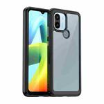 For Xiaomi Poco C51 Colorful Series Acrylic Hybrid TPU Phone Case(Black)