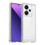 For Xiaomi Redmi Note 13 Pro+ Colorful Series Acrylic Hybrid TPU Phone Case(Transparent)