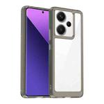 For Xiaomi Redmi Note 13 Pro+ Colorful Series Acrylic Hybrid TPU Phone Case(Transparent Grey)