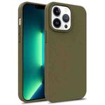 For iPhone 15 TPU Shockproof Phone Case(Army Green)